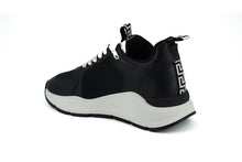 Load image into Gallery viewer, Versace Elegant Monochrome Leather Sneakers
