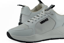 Load image into Gallery viewer, Versace Sleek White Calf Leather Sneakers
