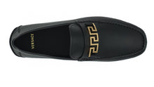 Load image into Gallery viewer, Versace Elegant Black Calf Leather Men&#39;s Loafers
