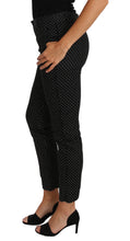 Load image into Gallery viewer, Dolce &amp; Gabbana Elegant Polka Dot Cropped Trousers
