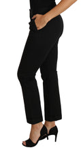 Load image into Gallery viewer, Dolce &amp; Gabbana Elegant Black Cotton Dress Pants
