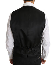 Load image into Gallery viewer, Dolce &amp; Gabbana Elegant Gray Slim-Fit Wool-Silk Vest
