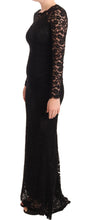 Load image into Gallery viewer, Dolce &amp; Gabbana Elegant Laminated Lace Mermaid Dress
