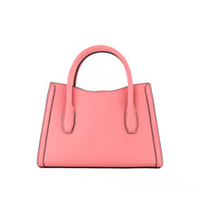 Load image into Gallery viewer, Michael Kors Gabby Small Tea Rose Faux Leather Top Zip Satchel Crossbody Bag
