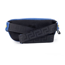 Load image into Gallery viewer, Versace Small Navy Calf Leather Medusa Pendant Fanny Waist Pack Belt Bag
