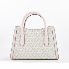 Load image into Gallery viewer, Michael Kors Gabby Small Powder Blush PVC Top Zip Satchel Crossbody Bag
