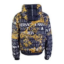 Load image into Gallery viewer, Versace Jeans Quilted Baroque Print Reversible Jacket
