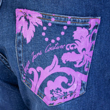 Load image into Gallery viewer, Versace Jeans Chic Cuffed Denim Pants with Printed Details
