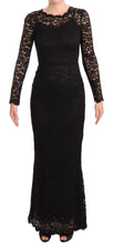 Load image into Gallery viewer, Dolce &amp; Gabbana Elegant Laminated Lace Mermaid Dress
