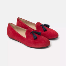 Load image into Gallery viewer, Charles Philip Elegant Suede Leather Moccasins with Tassel Detail
