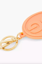 Load image into Gallery viewer, Dolce &amp; Gabbana Elegant Orange Keychain with Gold Hardware
