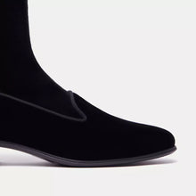 Load image into Gallery viewer, Charles Philip Sleek Suede Ankle Boots in Elegant Black
