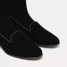 Load image into Gallery viewer, Charles Philip Sleek Suede Ankle Boots in Elegant Black
