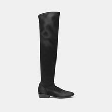 Load image into Gallery viewer, Charles Philip Chic Black Leather Grace Boots
