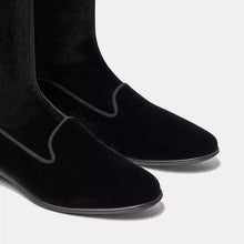 Load image into Gallery viewer, Charles Philip Elegant Velvet Ankle Boots for Women
