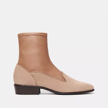 Load image into Gallery viewer, Charles Philip Elegant Suede Ankle Boots in Beige
