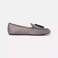 Load image into Gallery viewer, Charles Philip Elegant Textured Gray Slip-On Loafers
