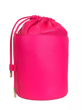 Load image into Gallery viewer, Ungaro Fuchsia Elegance Leather Bucket Bag
