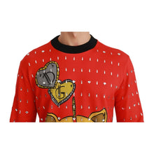 Load image into Gallery viewer, Dolce &amp; Gabbana Crystal Diamond Pig Print Sweater
