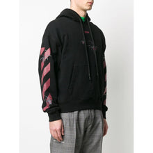 Load image into Gallery viewer, Off-White Arachno Oversized Hooded Sweatshirt in Black
