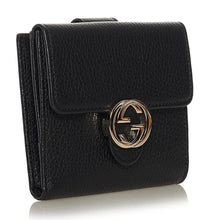 Load image into Gallery viewer, Gucci Elegant Bifold Leather Wallet with Coin Purse
