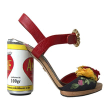 Load image into Gallery viewer, Dolce &amp; Gabbana Multicolor Lambskin Leather Sandals
