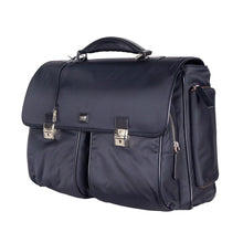 Load image into Gallery viewer, Cavalli Class Elegant Nylon-Calfskin Document Holder Briefcase
