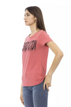 Load image into Gallery viewer, Trussardi Action Elegant Pink Short Sleeve Tee with Chic Print
