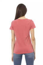Load image into Gallery viewer, Trussardi Action Elegant Pink Short Sleeve Tee with Chic Print
