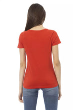 Load image into Gallery viewer, Trussardi Action Crimson Casual Elegance Tee
