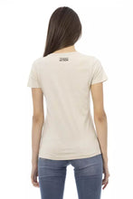 Load image into Gallery viewer, Trussardi Action Beige Cotton Blend Casual Tee
