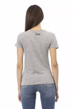 Load image into Gallery viewer, Trussardi Action Chic Gray Short Sleeve Round Neck T-Shirt
