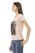 Load image into Gallery viewer, Trussardi Action Elegant Pink Short Sleeve Tee with Chic Print
