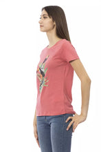 Load image into Gallery viewer, Trussardi Action Elegant Pink Cotton Blend Tee
