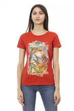 Load image into Gallery viewer, Trussardi Action Radiant Red Short Sleeve Round Neck Tee
