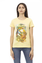 Load image into Gallery viewer, Trussardi Action Sunshine Yellow Casual Chic Tee

