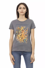 Load image into Gallery viewer, Trussardi Action Elegant Grey Short Sleeve Chic Tee
