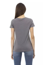 Load image into Gallery viewer, Trussardi Action Elegant Grey Short Sleeve Chic Tee
