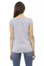 Load image into Gallery viewer, Trussardi Action Elegant Gray Cotton Blend Tee
