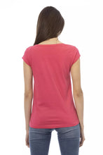 Load image into Gallery viewer, Trussardi Action Pink Short Sleeve Fashion Tee
