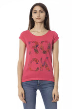 Load image into Gallery viewer, Trussardi Action Pink Short Sleeve Fashion Tee
