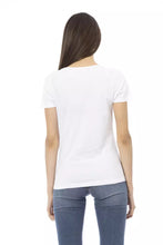 Load image into Gallery viewer, Trussardi Action Chic V-Neck Tee with Front Print
