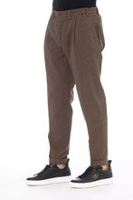 Load image into Gallery viewer, Distretto12 Elegant Brown Cotton Blend Trousers
