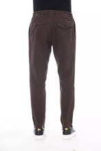 Load image into Gallery viewer, Distretto12 Chic Brown Cotton Blend Trousers
