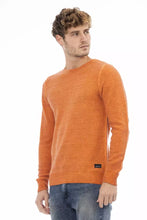 Load image into Gallery viewer, Distretto12 Chic Crew Neck Sweater in Vibrant Orange
