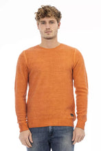 Load image into Gallery viewer, Distretto12 Chic Crew Neck Sweater in Vibrant Orange
