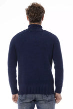 Load image into Gallery viewer, Distretto12 Elegant Turtleneck Sweater in Blue
