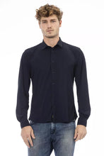 Load image into Gallery viewer, Distretto12 Sleek Sapphire Slim Men&#39;s Shirt
