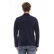 Load image into Gallery viewer, Distretto12 Elegant Blue Fabric Jacket for Men

