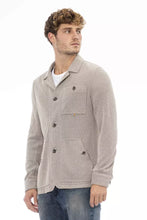 Load image into Gallery viewer, Distretto12 Beige Cotton Blend Chic Jacket for Men
